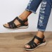 Women’s Summer Comfort Round Toe Hand Sewn Plus Size Platform Sandals