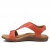 Women’s Round Toe Comfortable Soft Sole Casual Flat Large Size Sandals