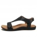 Women’s Round Toe Comfortable Soft Sole Casual Flat Large Size Sandals