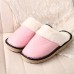 Women Warm Lining Waterproof Slip Resistant Backless Winter Indoor Slippers