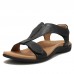 Women’s Round Toe Comfortable Soft Sole Casual Flat Large Size Sandals