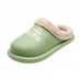 Women Comfy Winter Warm Waterproof Plush Indoor Slippers